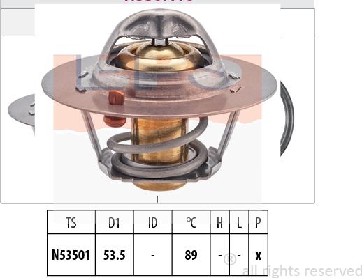 MDR EPS-1880 416S - Termostat,lichid racire aaoparts.ro