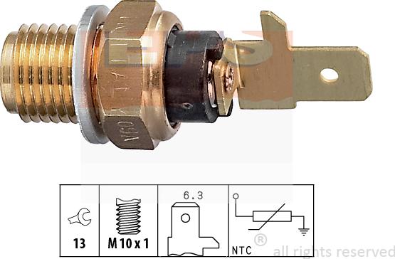 MDR EPS-1830 154 - Senzor,temperatura ulei aaoparts.ro