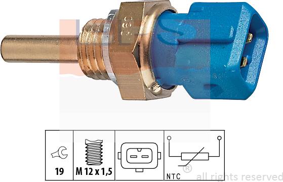 MDR EPS-1830 128 - Senzor,temperatura combustibil aaoparts.ro