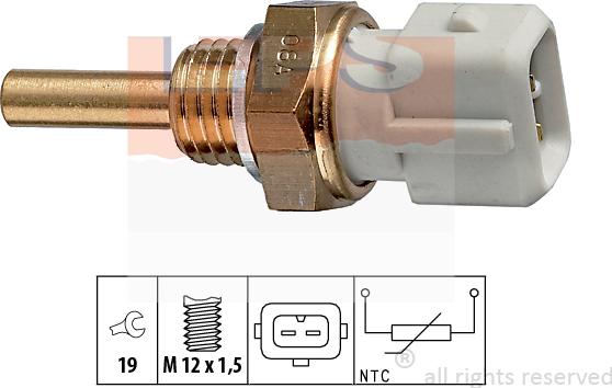 MDR EPS-1830 127 - Senzor,temperatura lichid de racire aaoparts.ro