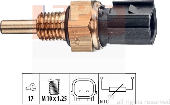 MDR EPS-1830 347 - Senzor,temperatura lichid de racire aaoparts.ro