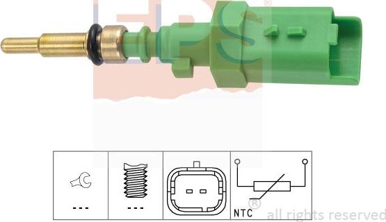 MDR EPS-1830 385 - Senzor,temperatura lichid de racire aaoparts.ro