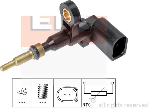 MDR EPS-1830 377 - Senzor,temperatura lichid de racire aaoparts.ro