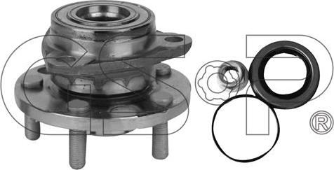 MDR GSP-9333024K - Set rulment roata aaoparts.ro