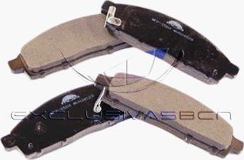 MDR MFP-2504 - Set placute frana,frana disc aaoparts.ro