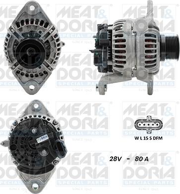 Meat & Doria 5610088G - Generator / Alternator aaoparts.ro