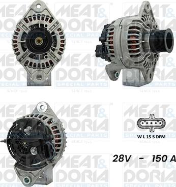 Meat & Doria 5610026G - Generator / Alternator aaoparts.ro