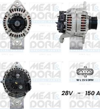 Meat & Doria 5610074G - Generator / Alternator aaoparts.ro