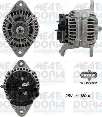 Meat & Doria 5610166G - Generator / Alternator aaoparts.ro