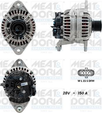 Meat & Doria 5610170G - Generator / Alternator aaoparts.ro