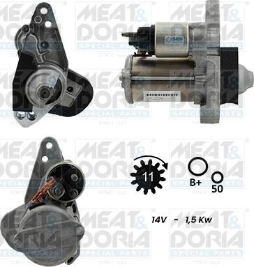 Meat & Doria 5010978G - Starter aaoparts.ro