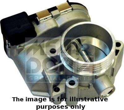 Meat & Doria 89125R - Carcasa clapeta aaoparts.ro