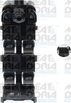 Meat & Doria 26660 - Comutator,macara geam aaoparts.ro