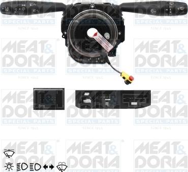 Meat & Doria 231694 - Comutator coloana directie aaoparts.ro