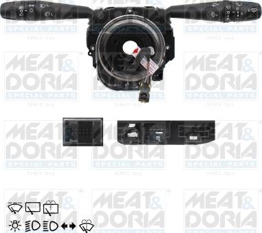 Meat & Doria 231693 - Comutator coloana directie aaoparts.ro