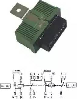 Meat & Doria 73240130 - Releu, pompa combustibil aaoparts.ro