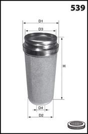 Mecafilter FA3505 - Filtru aer secundar aaoparts.ro