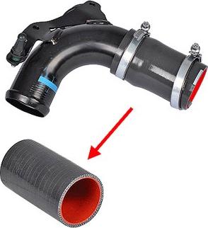MEHA AUTOMOTIVE MH54196 - Furtun aer supraalimentare aaoparts.ro