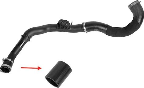 MEHA AUTOMOTIVE MH53892 - Furtun aer supraalimentare aaoparts.ro