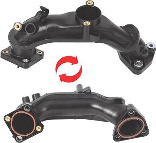 MEHA AUTOMOTIVE MH53351 - Furtun aer supraalimentare aaoparts.ro