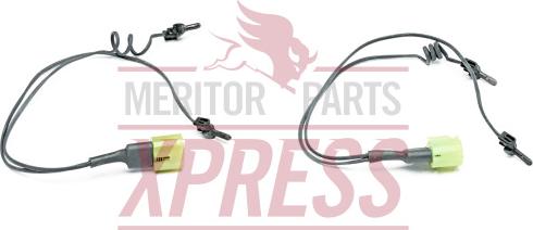 Meritor MBA007 - Set accesorii, placute frana aaoparts.ro