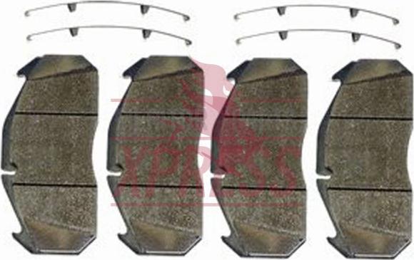 Meritor MDP5059 - Set placute frana,frana disc aaoparts.ro