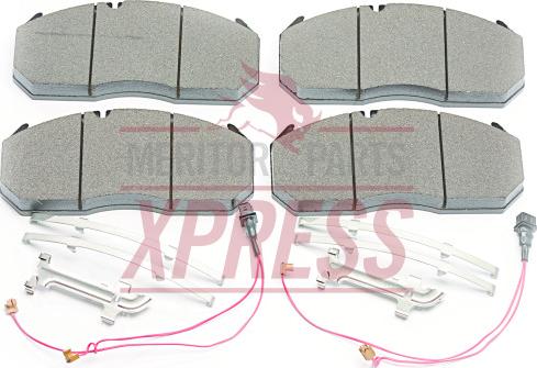 Meritor MDP5072 - Set placute frana,frana disc aaoparts.ro