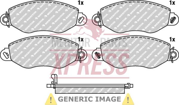 Meritor MDP1405 - Set placute frana,frana disc aaoparts.ro