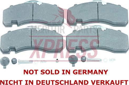 Meritor MDP3143K - Set placute frana,frana disc aaoparts.ro