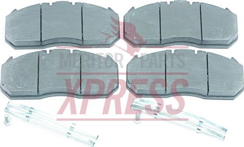 Meritor MDP3122 - Set placute frana,frana disc aaoparts.ro