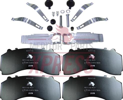 Meritor MDP3171K - Set placute frana,frana disc aaoparts.ro