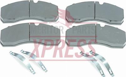 Meritor TDP1030S - Set placute frana,frana disc aaoparts.ro