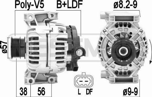 Messmer 209425A - Generator / Alternator aaoparts.ro