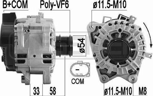 Messmer 209588 - Generator / Alternator aaoparts.ro