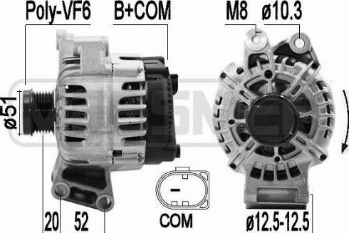 Messmer 209601 - Generator / Alternator aaoparts.ro