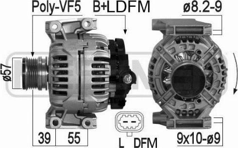 Messmer 209078A - Generator / Alternator aaoparts.ro