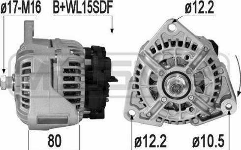 Messmer 209308A - Generator / Alternator aaoparts.ro