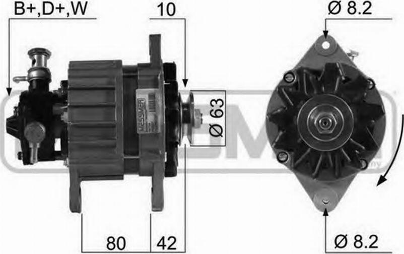 Messmer 210527 - Generator / Alternator aaoparts.ro