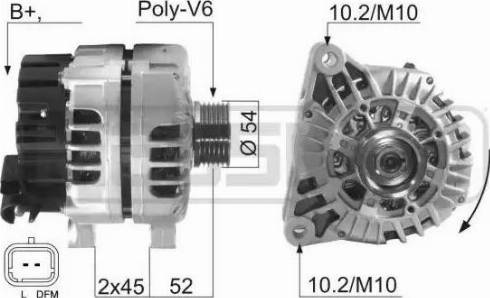 Messmer 210604 - Generator / Alternator aaoparts.ro