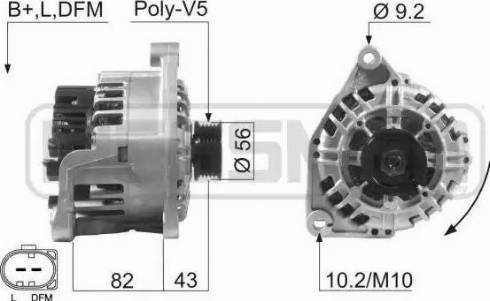 Messmer 210601 - Generator / Alternator aaoparts.ro