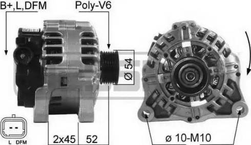 Messmer 210347 - Generator / Alternator aaoparts.ro