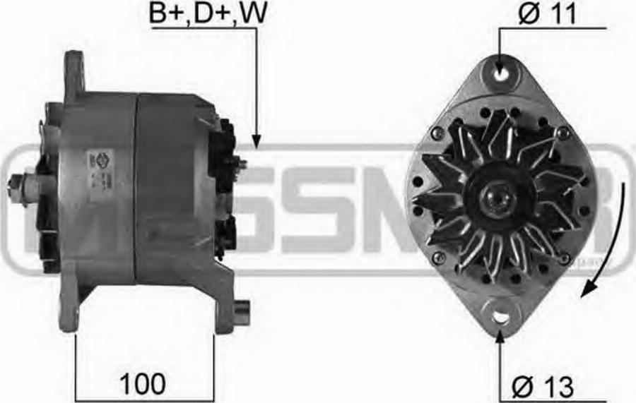 Messmer 210305 - Generator / Alternator aaoparts.ro