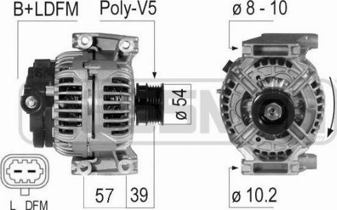 Messmer 210724A - Generator / Alternator aaoparts.ro