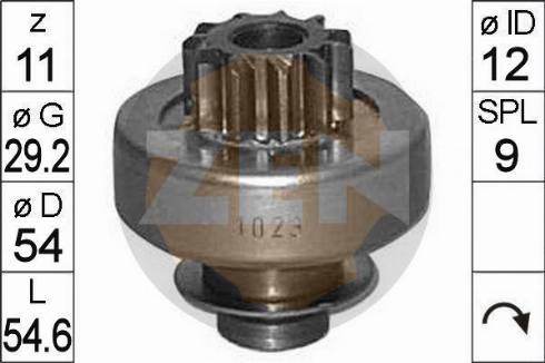 Messmer 225481 - Pinion electromotor aaoparts.ro