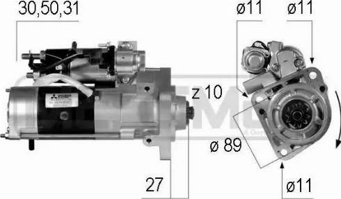 Messmer 220555 - Starter aaoparts.ro