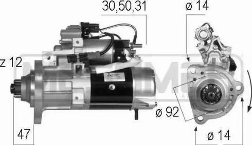 Messmer 220571 - Starter aaoparts.ro