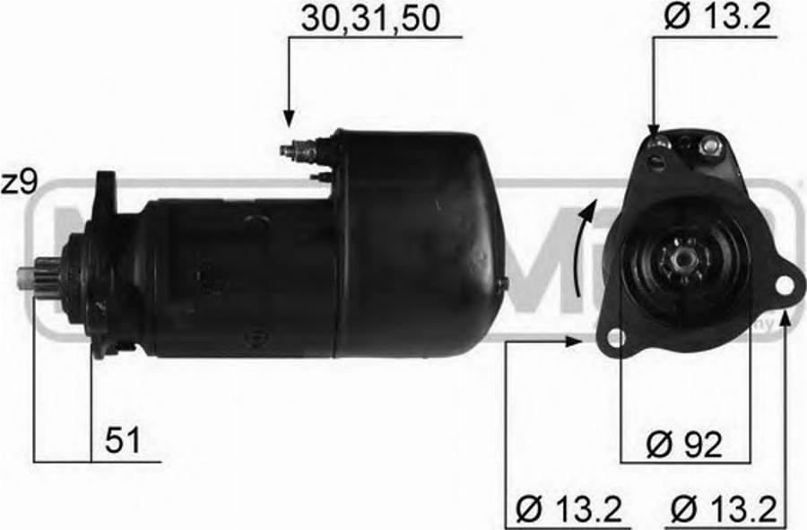 Messmer 220290 - Starter aaoparts.ro