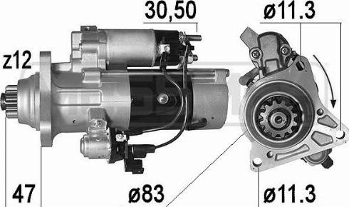 Messmer 221018 - Starter aaoparts.ro