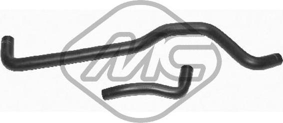 Metalcaucho 09019 - Conducta, schimbator caldura-incalzire aaoparts.ro