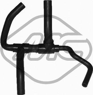 Metalcaucho 08927 - Conducta, schimbator caldura-incalzire aaoparts.ro